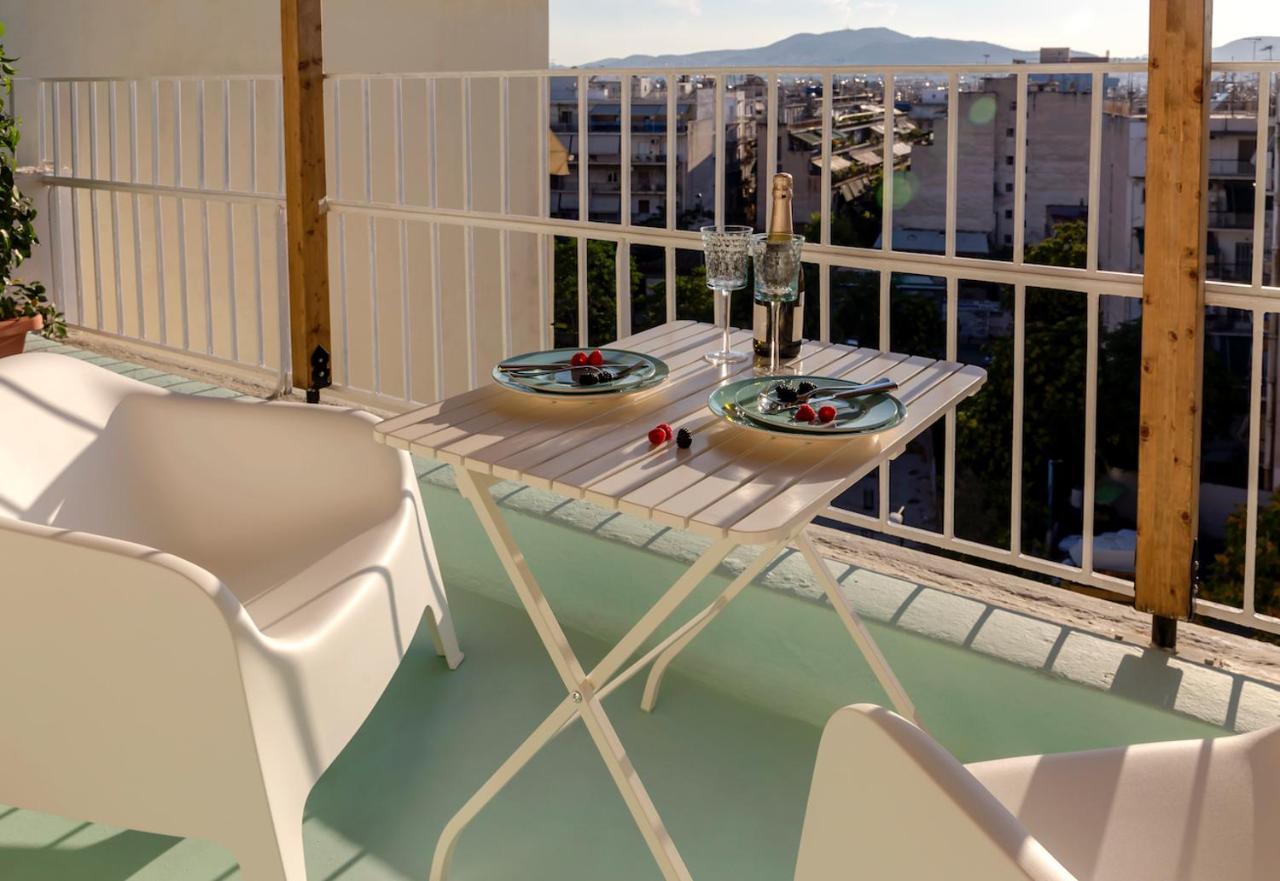 Blue And White Apartment Vipgreece Atina Dış mekan fotoğraf