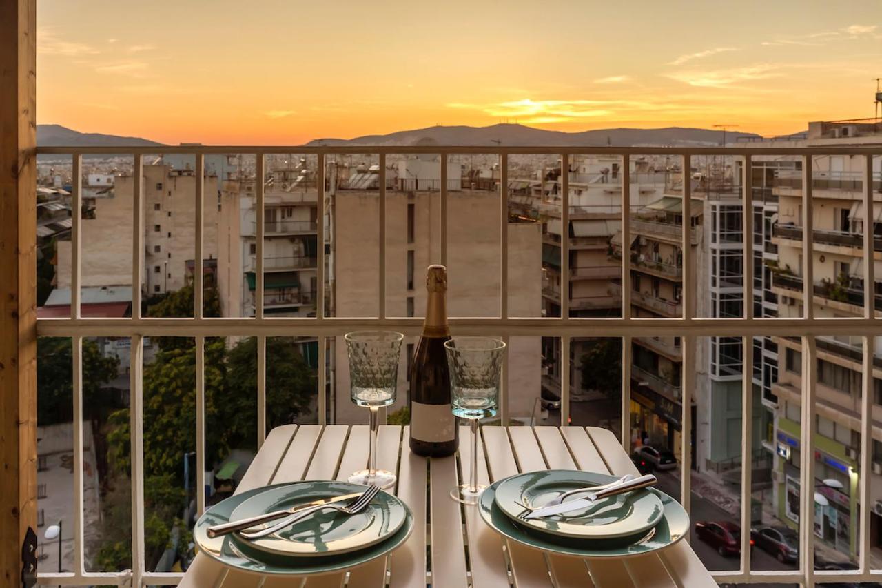Blue And White Apartment Vipgreece Atina Dış mekan fotoğraf